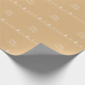 Happy Holidays Geschenkpapier (Ecke)
