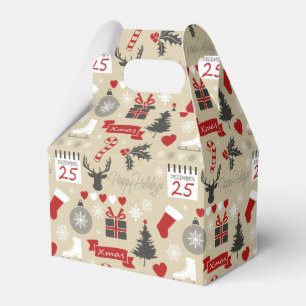 Happy Holidays Geschenkschachtel