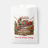 Happy Holidays Geschenktütchen (Vorderseite)