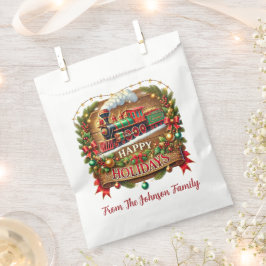 Happy Holidays Geschenktütchen