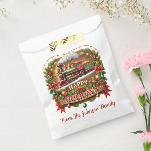 Happy Holidays Geschenktütchen (Versiegelt)