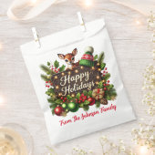 Happy Holidays Geschenktütchen (Ausgeschnitten)