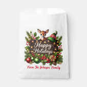 Happy Holidays Geschenktütchen (Vorderseite)