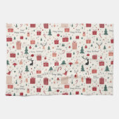 Happy Holidays Geschirrtuch (Horizontal)