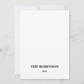 Happy Holidays Gift Card mit Pine Trees & Stars (Rückseite)