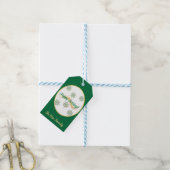 Happy Holidays Gift Tag Geschenkanhänger (Mit Garn)