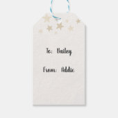 Happy Holidays Gift Tag Geschenkanhänger (Vorderseite)