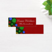 Happy Holidays Gift Tags (Schreibtisch)