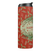 Happy Holidays Gift Travel Mug Thermosbecher (Nach links gedreht)