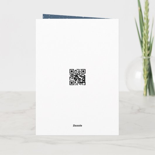 Happy Holidays Gingerbread Man in Milk Karte (Rückseite)