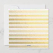 Happy Holidays Gold Tag Weihnachten Foto (Rückseite)