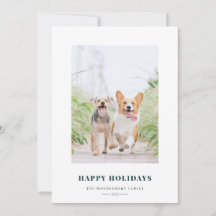 Happy Holidays Green Fair Isle Foto Holiday