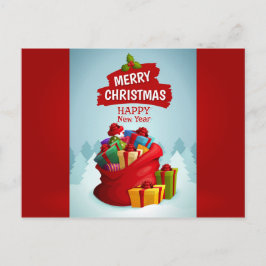 Happy Holidays Gruß Postkarte