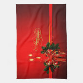 Happy Holidays Handtuch (Vertikal)