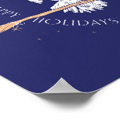 Happy Holidays Hedwig Delivery Poster (Ecke)