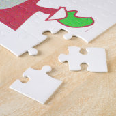 Happy Holidays Ho Ho Ho Frohe Weihnachten Puzzle (Seite)