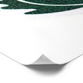 Happy Holidays Holly Poster (Ecke)