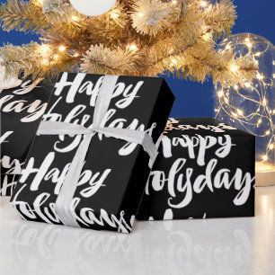 Happy Holidays Holy Days Christlich Frohe Weihnach Geschenkpapier