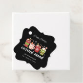 Happy Holidays - Hot Cocoa Geschenkanhänger (Beispiel)