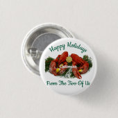Happy Holidays Hummer Dinner Thunder_Cove Button (Vorne & Hinten)