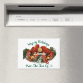 Happy Holidays Hummer Dinner Thunder_Cove Magnet (In Situ (Geschirrspüler))
