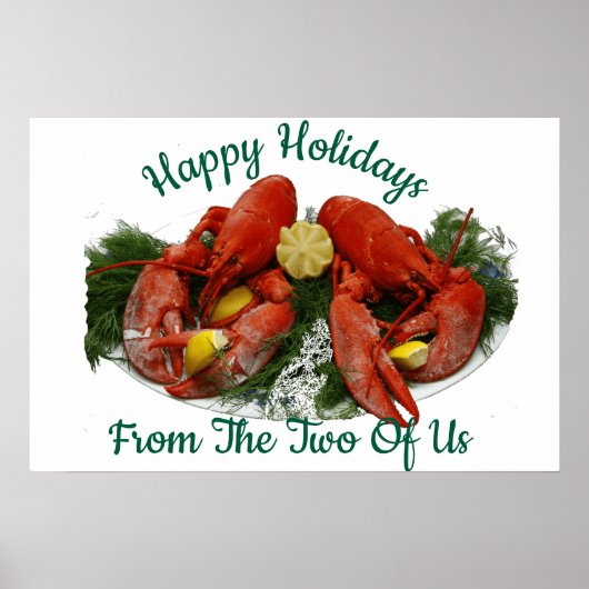 Happy Holidays Hummer Dinner Thunder_Cove Poster (Vorne)