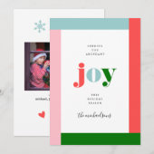 HAPPY HOLIDAYS | Ich wünsche Euch Freude (Vorne/Hinten)