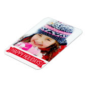 Happy Holidays - Ihr Foto Magnet (Linke Seite)