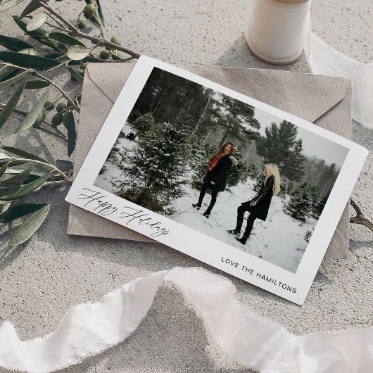 Happy Holidays Instant Foto