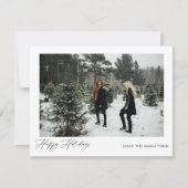 Happy Holidays Instant Foto (Vorderseite)
