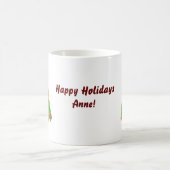 Happy Holidays Kaffeetasse (Mittel)