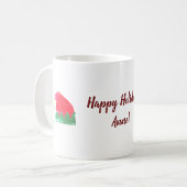 Happy Holidays Kaffeetasse (Vorderseite Links)