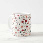 Happy Holidays Kaffeetasse (Vorderseite Links)