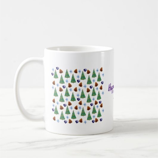 Happy Holidays Kaffeetasse (Links)