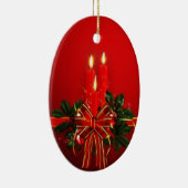 Happy Holidays Keramik Ornament (Rechts)