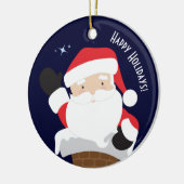 Happy Holidays Keramik Ornament (Links)