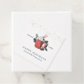 Happy Holidays | Klassische Hot Chocolate Weihnach Geschenkanhänger (Beispiel)