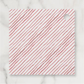 Happy Holidays | Klassische Hot Chocolate Weihnach Geschenkanhänger (Rückseite)