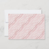 Happy Holidays | Klassische Rustikale Weihnachtsze Karte (Rückseite)