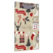 Happy Holidays Klemmbrett (Rechts)