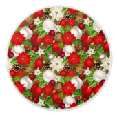 Happy Holidays Knob Keramikknauf (Vorderseite)