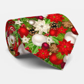 Happy Holidays Krawatte (Gerollt)