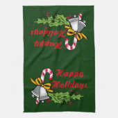Happy Holidays Küchentuch (Vertikal)