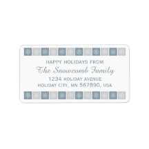 "Happy Holidays" Labels für benutzerdefinierte Tex