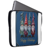 Happy Holidays Laptopschutzhülle (Vorne Rechts)