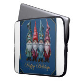 Happy Holidays Laptopschutzhülle (Vorderseite Links)
