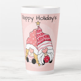 Happy Holidays Latte Tasse