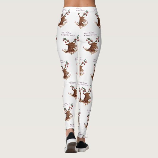 Happy Holidays Legging Leggings (Rückseite)