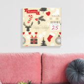 Happy Holidays Leinwanddruck (Insitu (Wohnzimmer))