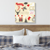 Happy Holidays Leinwanddruck (Insitu (Schlafzimmer))